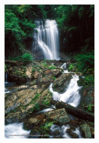Waterfalls 2 Art Print