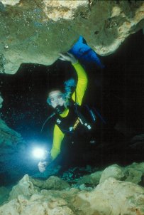 Morrison Springs Underwater Diver Photo