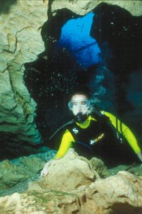 Morrison Springs Underwater Diver Photo